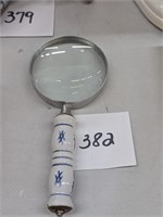 Porcelain Handled Magnifying Glass