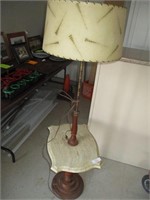 Floor lamp w/ shelf