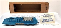 Postwar Lionel O Gauge 44 US Army in box no missin