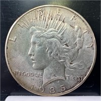 1935 Peace Silver Dollar