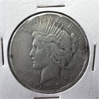 1935-S Peace Silver Dollar