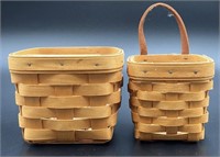 2 Longaberger Baskets