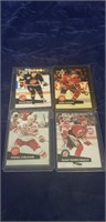 (4) Assorted Hockey Cards