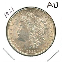 1921 Morgan Silver Dollar