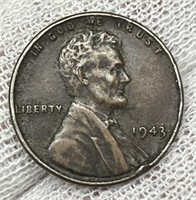 1943 Counterfeit Copper Plated Steel Cent