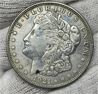 1921 Morgan Silver Dollar XF