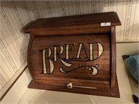 BREAD BOX AND CONTENTS