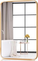 20x30 inch Gold Framed Rectangle Mirror