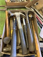 Assorted hammers approximately 10