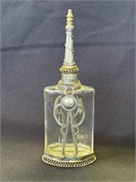 Vintage Paris glass perfume bottle