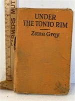 1926 Under the Tonto Rim by Zane Grey vintage