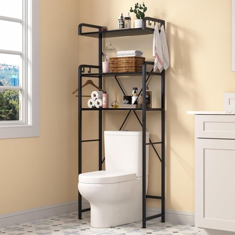 Over The Toilet Storage Rack with 3-Tier Bathroom