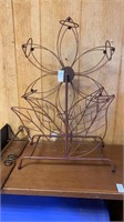 Metal plant stand 28 inches tall