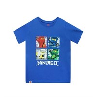 8  Sz 8 Lego Ninjago Boys T-Shirt Blue