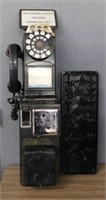 Bell System coin operated rotary pay telephone