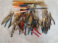Large Lot of Misc Pliers