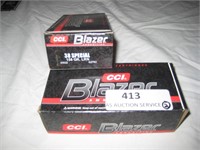 2 Boxes Blazer 50 Ct 38 Special Bullets
