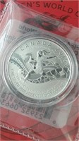 2015 Canada Fine Silver $20 Fifa Women's World