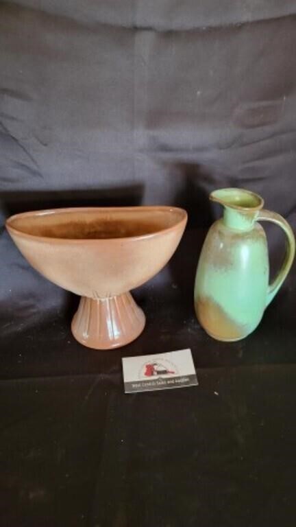 Frankoma pottery vases