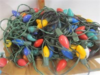 VINTAGE GE CHRISTMAS LIGHTS - UNTESTED