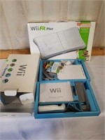 Wii sports with game and wii fit plus
