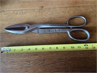 Vintage Forged Steel Tin Snips