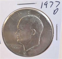 1977 D Eisenhower One Dollar