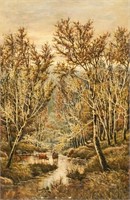 Horace Mann Livens 1862-1936 British Oil on Canvas
