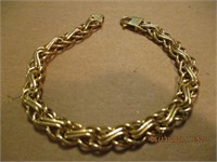 Marked 14k Italy Gold Bracelet-untested-7.4g
