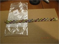 Multicolor 925 Tennis Bracelet-17.4g