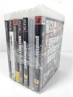 GUC Assorted PS3 Video Games (x7)