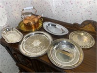 Copper Kettle, Serving Trays & Bowls