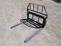 Unused 42" Skid Steer Forks/Frame