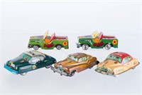 Vintage Tin Litho Vehicles