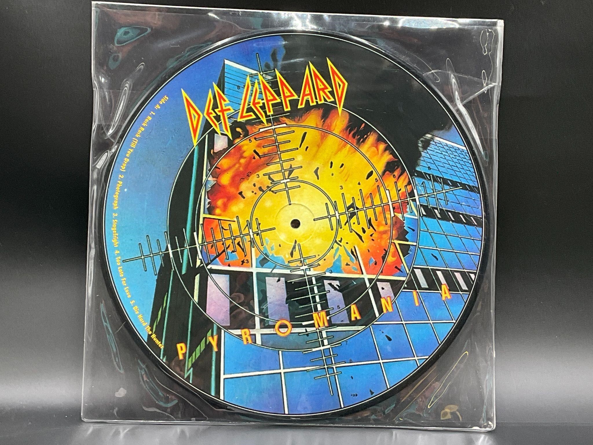 2006 Def Leppard "Pyromania" Picture Disc LP