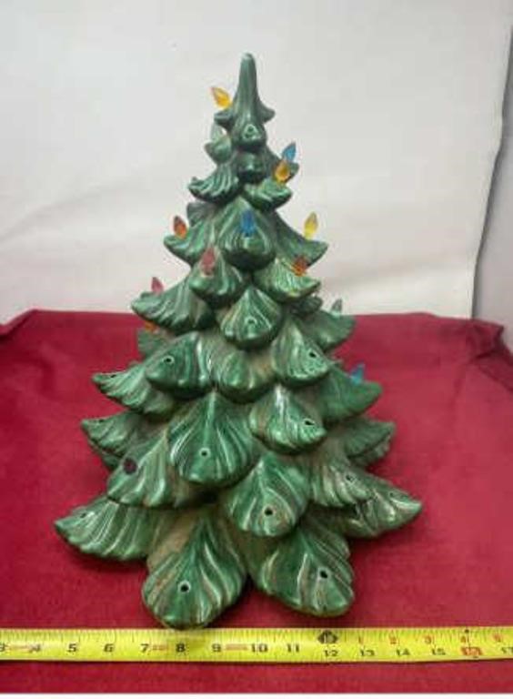 Vintage Ceramic Christmas Tree