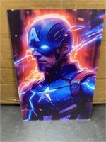 Captain America 6x8 inch acrylic print ,some are