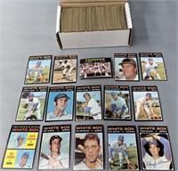 400+/- 1971 Topps Baseball Cards
