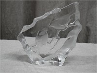 MCM Crystal Paperweight