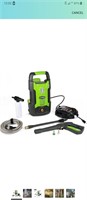 (U) Greenworks 1500psi electric pressure washer.