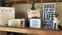 Dog plaques