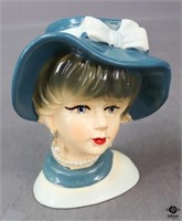 Porcelain Lady Head Vase