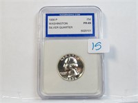 1956 P Proof Washington Quarter 90% Silver