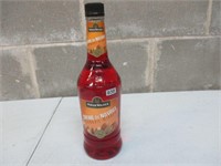 Creme De Noyaux Cocktail Mixer Bottle
