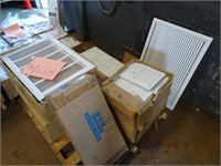 Pallet of HVAC Supplies