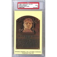 1964 Rube Waddell Hof Plaque Psa 9