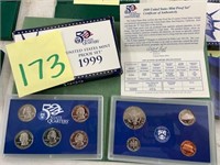 1999 US Mint Proof Sets