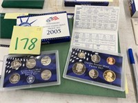 2005 US Mint Proof Sets