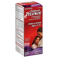 Tylenol Children's 4 oz. Pain Reliever/Fever Reduc