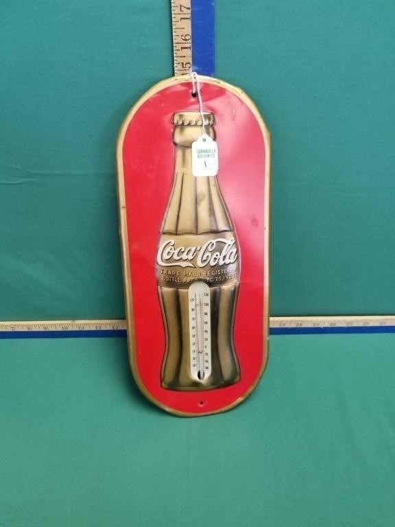 1923 ORIG. COCA-COLA THERMOMETER